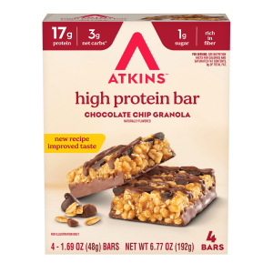 Chocolate Chip Granola High Protein Bars